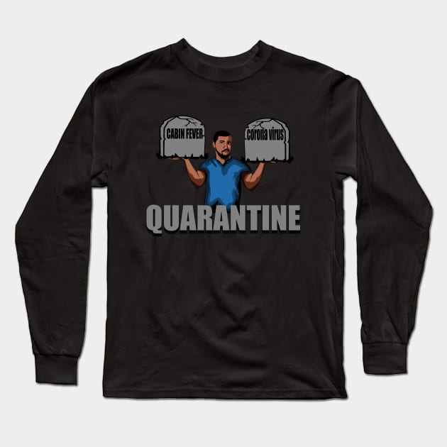 Quarantine Long Sleeve T-Shirt by Diaspora Wear